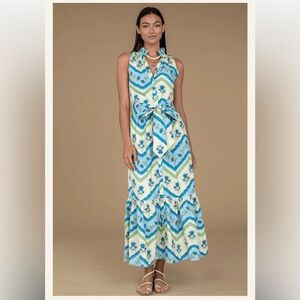 Olivia James Babs Dress Provence Size Medium